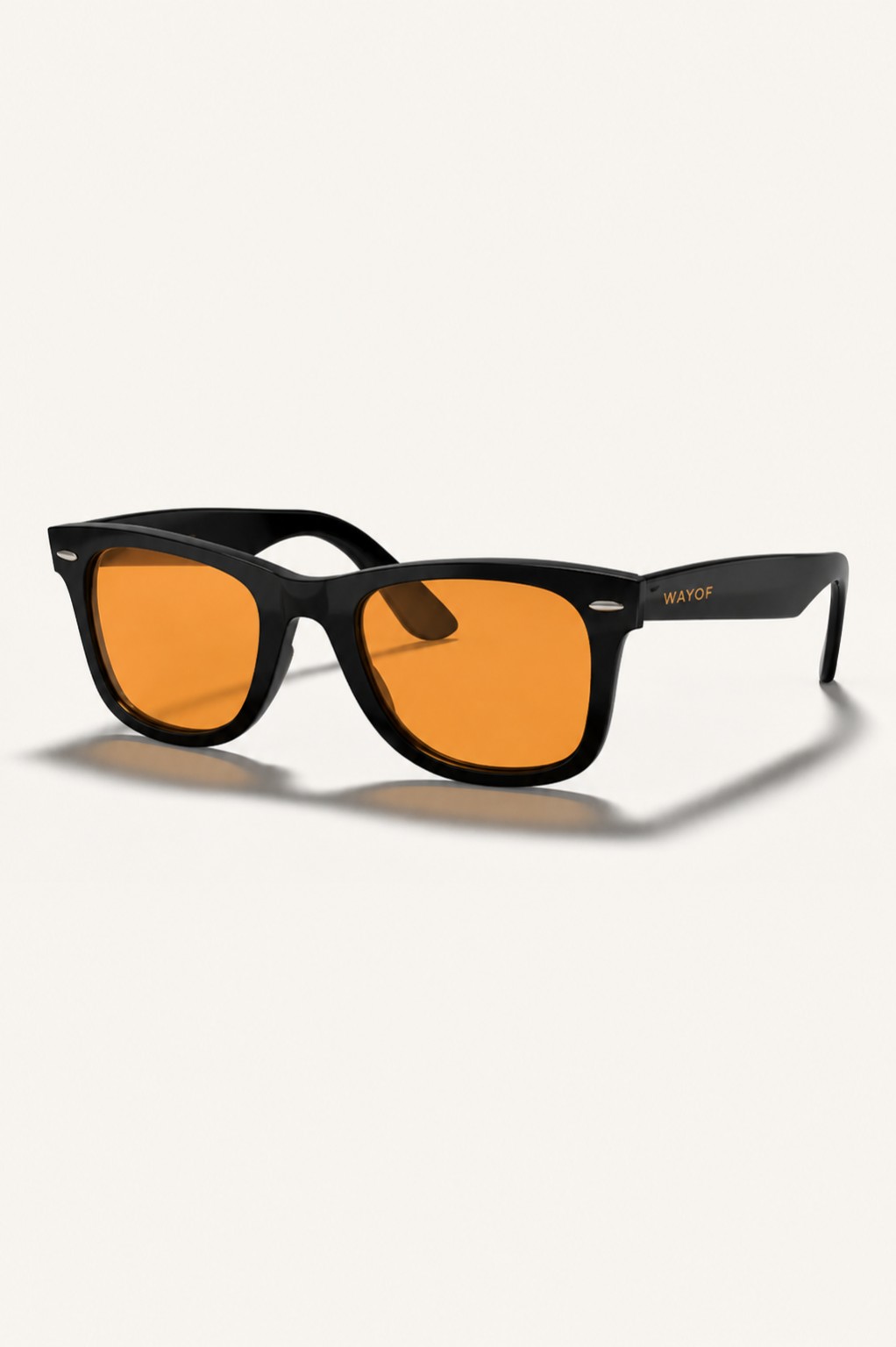 WAYOF orange lens glasses